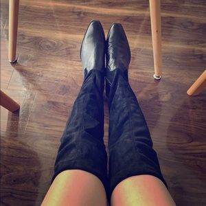 Free People Over the Knees Boots